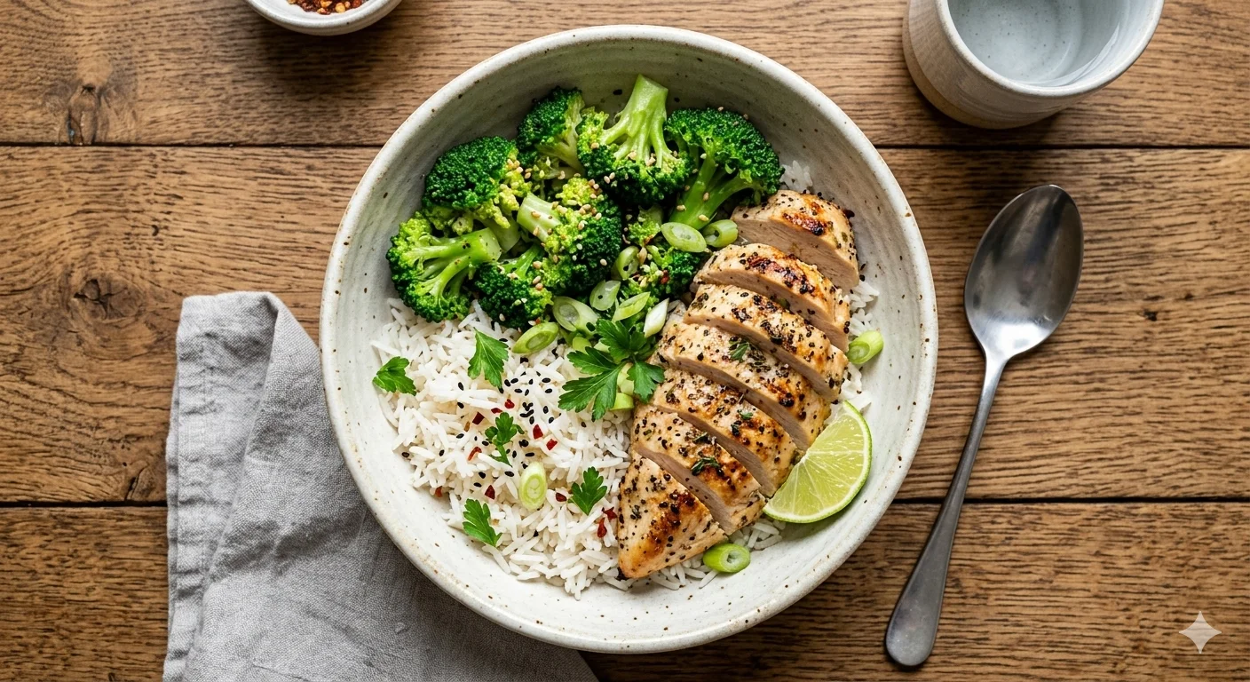 Protein Box mit Gemüse